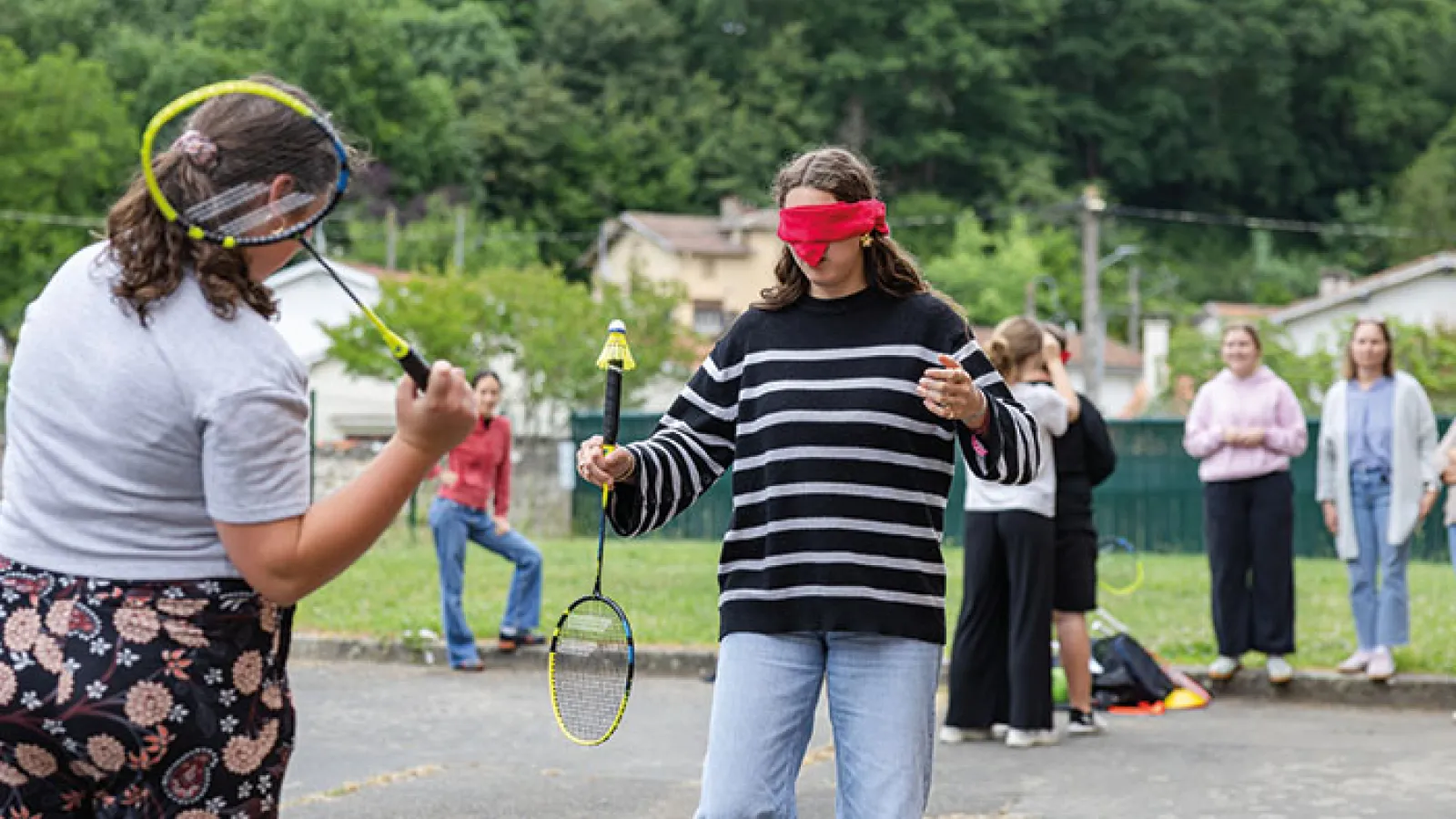 Atelier sport santé au collège de Salies-du-Salat pour la classe Ulis
