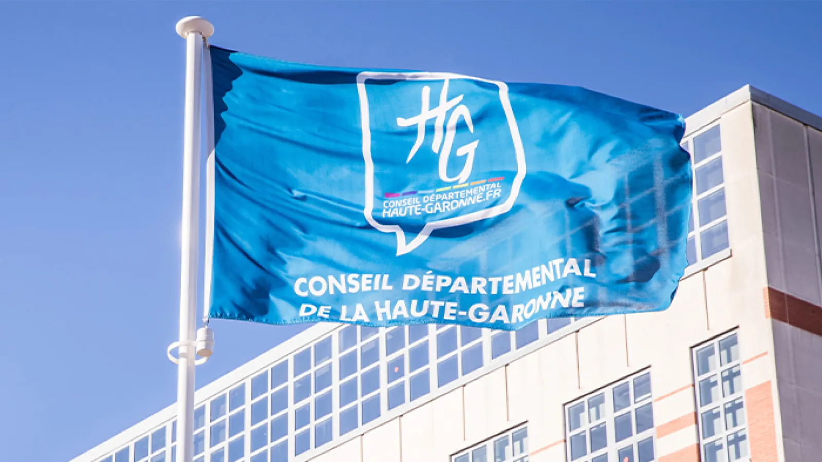 Drapeau de la Haute-Garonne