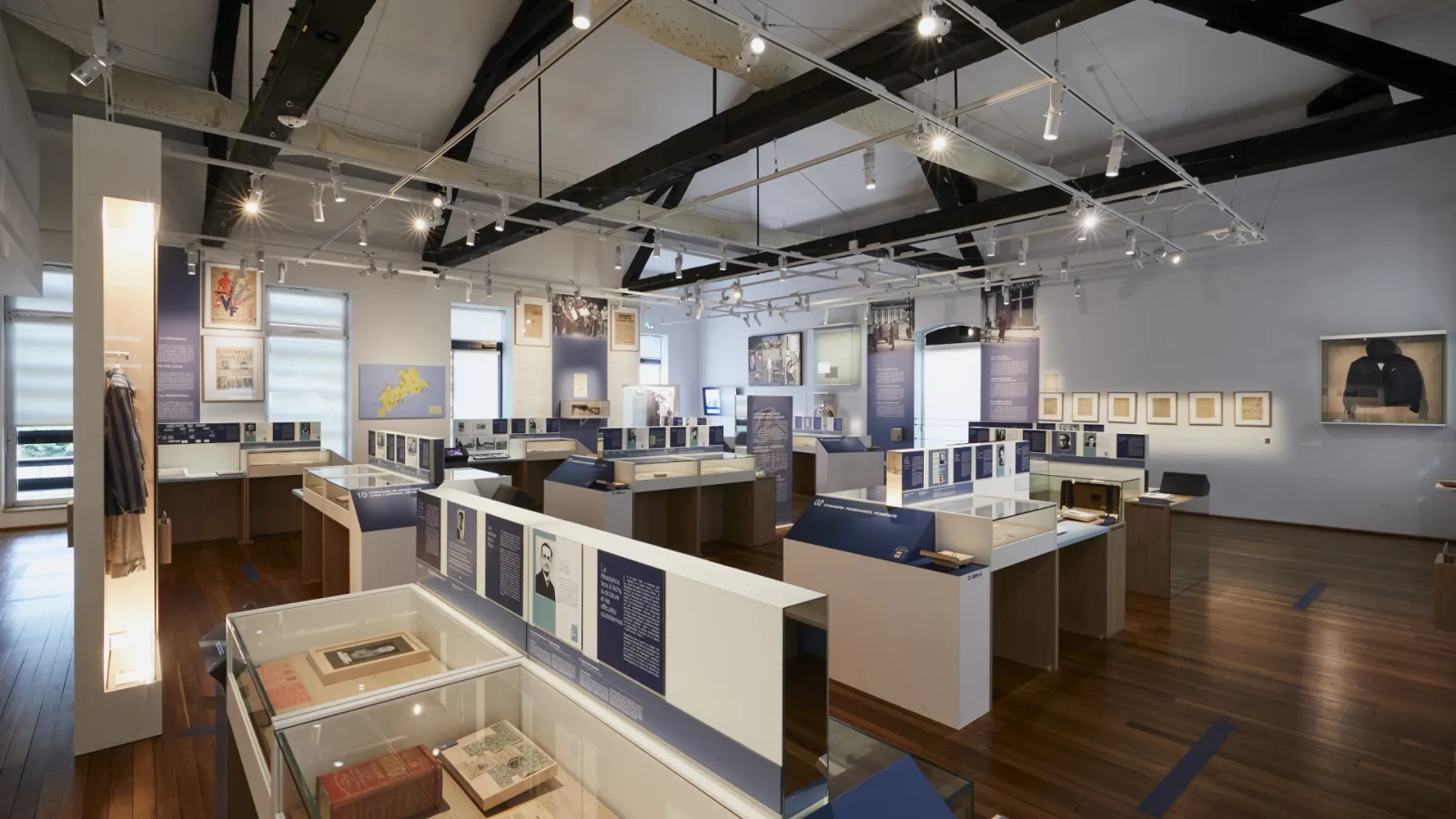 Exposition permanente du musée départemental de la Résistance & de la Déportation