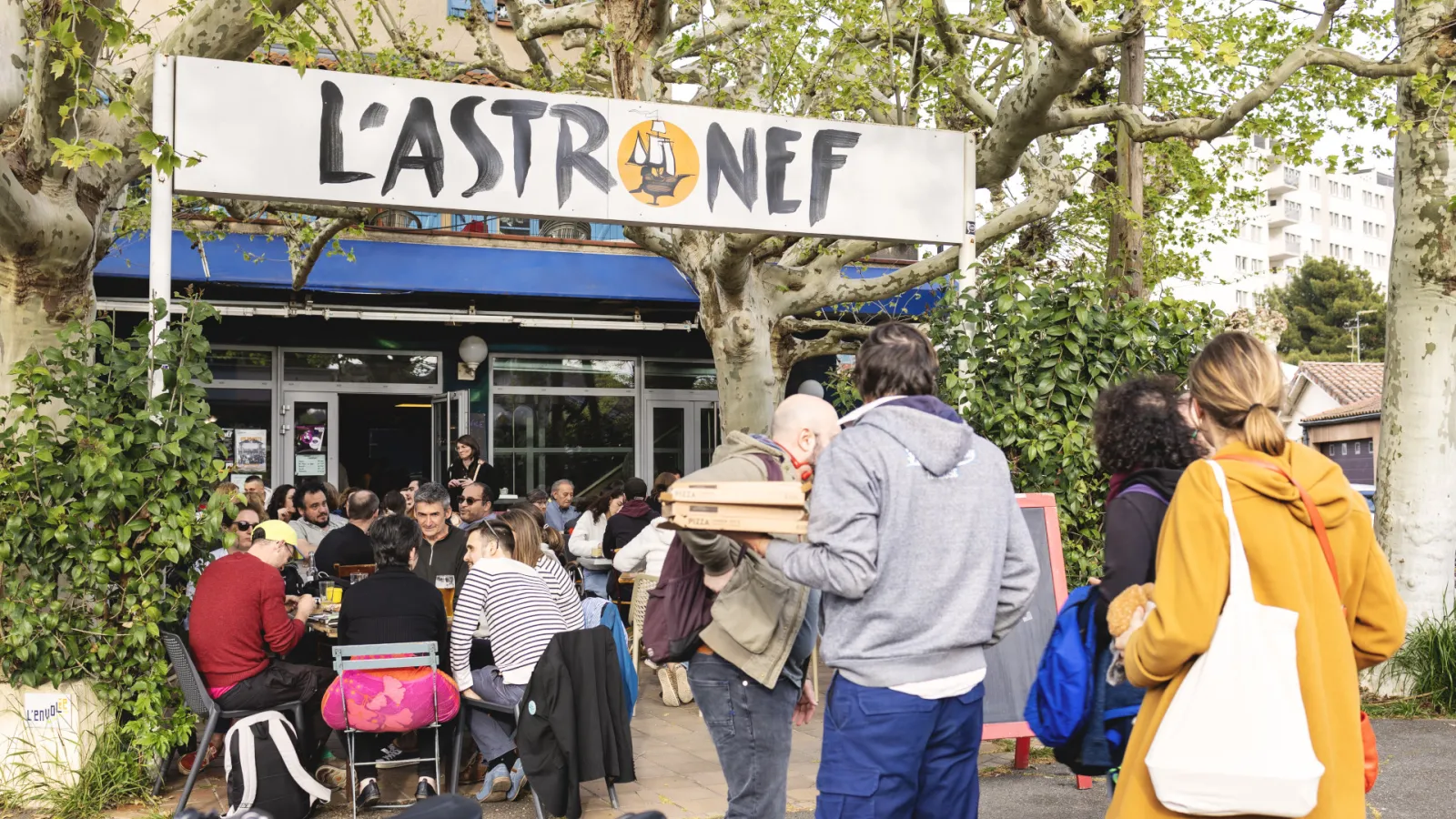 L'Astronef à Toulouse (quartier Rangueil)