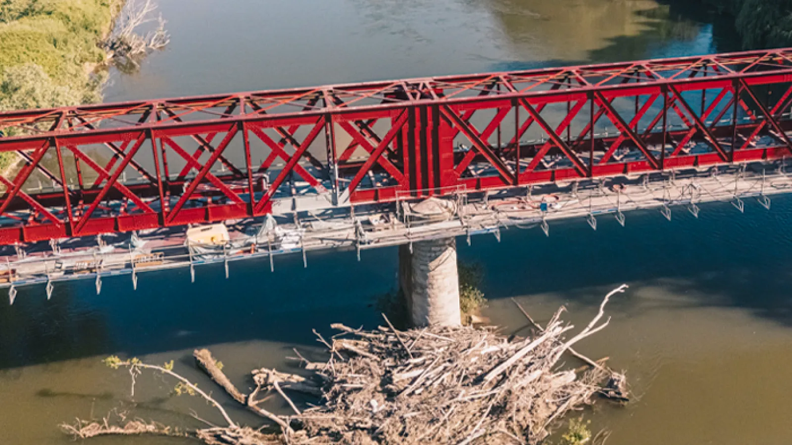 Le pont de fer