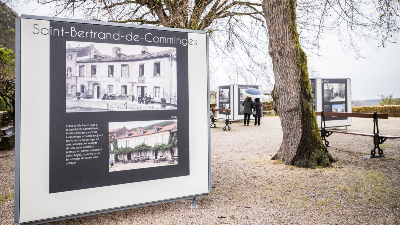 Exposition Re-photographions la Haute-Garonne à Saint-Bertrand-de-Comminges