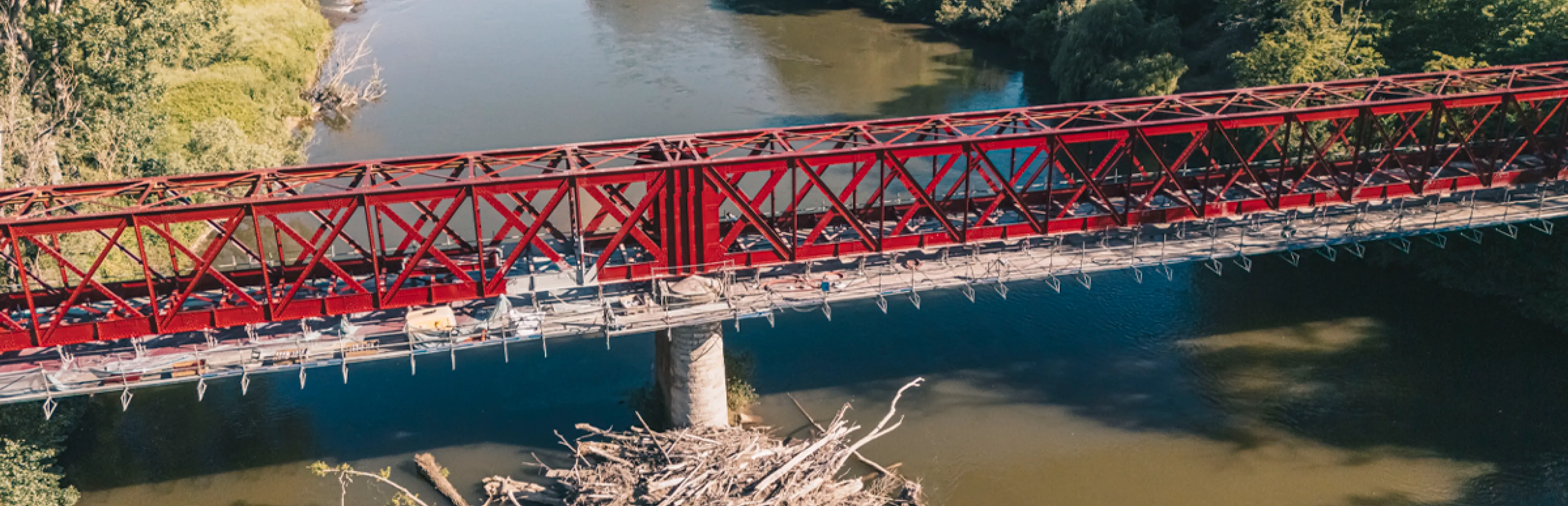 Le pont de fer