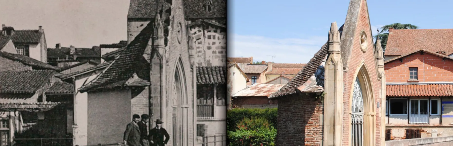 Rieux-Volvestre au début du XXe siècle et Rieu-Volvestre en 2017